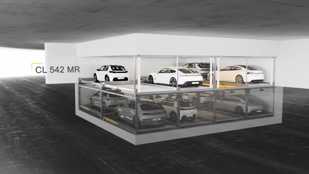 Visualisation of the parking system